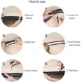thumbnail image 2 of Tira anticolisión para esquinas de muebles de 2 m (negro, adhesivo de 4 m gratis), protector de espuma de seguridad de 2 m, ángulo recto, kit de seguridad para proteger bien a los niños, 2 of 5
