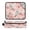 Koala and Strawberry Pattern, variant on Hair Tool Organizer Bag with Heat Resistant Mat Removable Travel Storage Case for Hot Air Brushes Curling Irons Koala and Strawberry Pattern