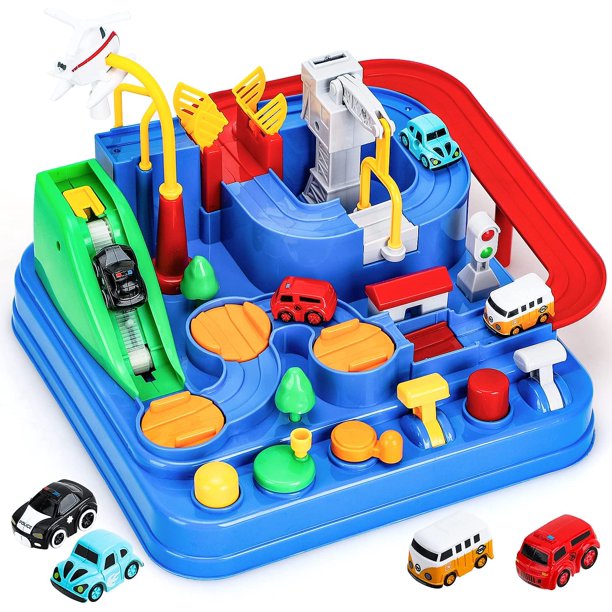 TOY Life Car Adventure Toys Race Track for Toddlers Boy Toy & Race