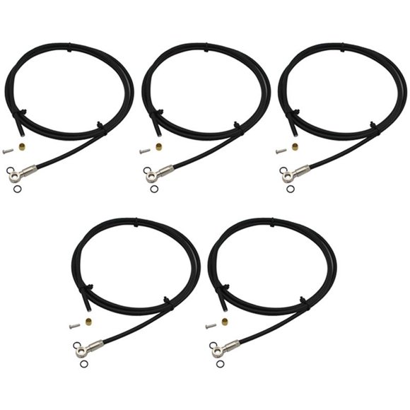 5X Cable de Cable de Línea de Manguera de Tubo de Freno de Disco Hidráulico de 2 M para Bh90 / Bh59