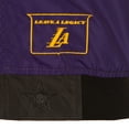 thumbnail image 7 of Men's-JH Design  Black Los Angeles Lakers 2024/25 City Edition Full-Zip Nylon Bomber Jacket, 7 of 7