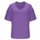 thumbnail image 4 of mfyjkho Tops Deportivos Para Mujer, Camisa Básica Informal De Color Liso Con Cuello Redondo Y Manga Corta Para Mujer Tops Para Hacer Ejercicio Para Mujer Xxxxl, 4 of 6