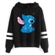 thumbnail image 4 of Sudadera con capucha de dibujos animados de Disney para mujer, sudadera divertida Y2k de Lilo Stitch, Sudadera con capucha de Manga de Anime, ropa femenina, 4 of 5