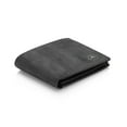 thumbnail image 4 of Stealth Mode Mens Trifold Leather Wallet - Mens RFID Leather Wallet with ID Window (Black), 4 of 10