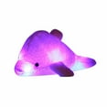 Dolphin Inductive Plush Toy Lights Up To You To Sleep With A