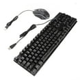 thumbnail image 1 of Combinación de teclado y ratón USB NikouMX Teclado luminoso Teclado para PC Ratón Respuesta rápida, 1 of 8