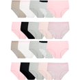 thumbnail image 1 of IGUOHAO Culottes en Coton pour Filles Multipacks, 1 of 5