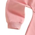 thumbnail image 5 of Karoyedx Girls Spring Outfits Toddler Baby Girl Fall Clothes Baseball Print Long Sleeve Sweatshirt and Pants Sets 2pcs Winter Outfits Pink Size,6-12 Months, 5 of 5