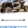 thumbnail image 2 of Unique Bargains 2 Pcs M8 80mm Tige de Direction Réglable Rotule pour 49cc ATV Électrique Go Kart Direction Colonne Suspension, 2 of 6