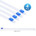 thumbnail image 2 of 4pcs Plastic Wrap Cutter, 14in Plastic Wrap Slide Cutter Self Adhesive Installation Replacement for Aluminum Foil Wax Paper Parchment Paper Wrap Dispenser, Blue, 2 of 6