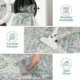 thumbnail image 5 of 2x6ft/5x7ft/8x10ft/9x12ft/10x13ft Hallway Runner Rug Machine Washable Vintage Printed Rug Indoor Carpet Non Slip Backing Rug Low Pile Retro Area Rug for Kitchen Entrance Laundry Room, 5 of 8