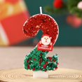 thumbnail image 1 of PEONAVET Digital Display Christmas Old Man Digital Handmade Candles, 1 of 1