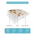 thumbnail image 5 of Quilts Twin Size, Thanksgiving Soft Comforter Bedding Set for Bed, Fall Botanical Eucalyptus Leaves Floral Lightweight Quilted Bedspread with Pillow Cover(2 Pieces) for All Season, 68x86 Inch, 5 of 7