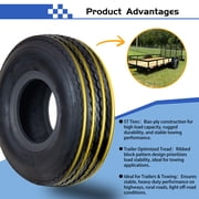 Hi-Run SU02 5.70-8 8PR Boat Trailer Tire