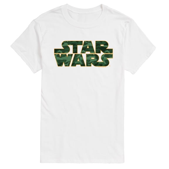 Star Wars - Logo Camo - Men's Short Sleeve Graphic T-Shirt
