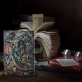 thumbnail image 5 of Hgallory Personality Lizard Vintage Embossed Notebook, Hardcover Travel Journal Retro Leather Diary Notebooks, Office & School Supplies, Father's Day Gift, 1 Pack, Colorful, 8.5"x5.7", 5 of 8