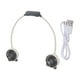 thumbnail image 1 of Portable Neck Fan Dual Head Bendable Wearable USB Rechargeable Hand Free Mini Hanging Fan for Office Travel White, 1 of 4