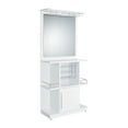 thumbnail image 2 of Picket House Furnishings Gwendolyn Wine Cabinet with Light in Glossy White, 2 of 11