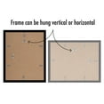 thumbnail image 5 of Americanflat 11x14 Picture Frame in Black - Displays 8x10 With Mat and 11x14 Without Mat - Set of 5 Frames with Sawtooth Hanging Hardware For Horizontal and Vertical Display, 5 of 8