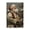 Happy Santa Tree, variant on Stupell Industries Victorian Happy Santa & Tree Canvas Art, 16 x 24, by Imagine It Images