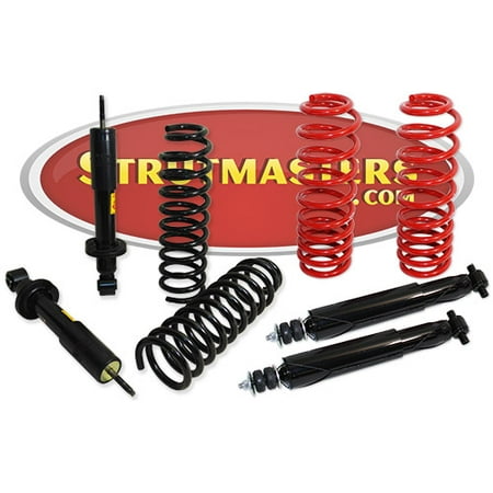 - Strutmasters 4 Wheel Air Suspension Conversion Kit with Rear Shocks & Front Struts for a 2003-2011 Mercury Grand Marquis, Ford Crown Victoria, and Lincoln Town Car