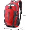 thumbnail image 3 of Waterproof 40L Hiking Backpack for Outdoor Sports, Travel, Camping, and Trekking Unisex Climbing Backpack (Orange), 3 of 3
