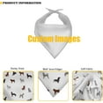 thumbnail image 3 of Sunflower Dog Bandanas Birthday Gift Washable Dog Bib Kerchief Scarf Adjustable Accessories for Small to Large Dog Puppy Cat Soft Triangle Scarf, 3 of 4
