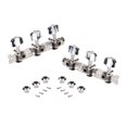 thumbnail image 1 of Raindrops Silver Guitar Tuning Pegs for Classical Guitar Durable Metal Replacement Machine Heads, 1 of 8