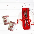 thumbnail image 4 of Btomtd Santa Claus Themed Party Disposable Cups 10 Count 9 oz, Christmas Paper Cups and Cutlery for Dinner Decor, All in One Holiday Hot Cups Tableware Collection, Cups, 4 of 7