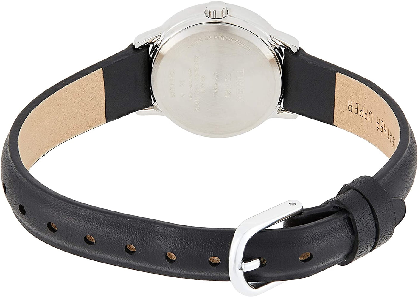 Women's Easy Reader T20441 Black Leather Quartz Fashion Watch