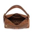 thumbnail image 5 of Wrangler Slouchy Shoulder Bag Faux Suede Hobo Bags Small Purses for Women , Brown, 5 of 7
