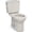 Sedona Beige, variant on TOTO® Drake® Two-Piece Round 1.28 GPF Universal Height TORNADO FLUSH® Toilet with CEFIONTECT®, Sedona Beige - CST775CEFG#12