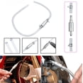 thumbnail image 2 of Car Motorcycle Clutch Brake Bleeder Hose One Way Valve Tube Bleeding Tool Set US, 2 of 12