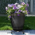 thumbnail image 2 of Support de Plante sur Roues Rotation 360 Capacité 200 kg Plateau Roulant Réglable 40 54cm Support de Pot de Fleurs pour Base de Parapluie Intérieur Extérieur, 2 of 5