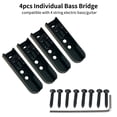 thumbnail image 4 of Guitar ,Tailpiece Saddles Compatible 4pcs Individual Individual Saddles Compatible With Compatible With 4 Individual Individual Tailpiece Mewmewcat 4 Saddles 4pcs Hxber Tailpiece 4 Saddles, 4 of 7