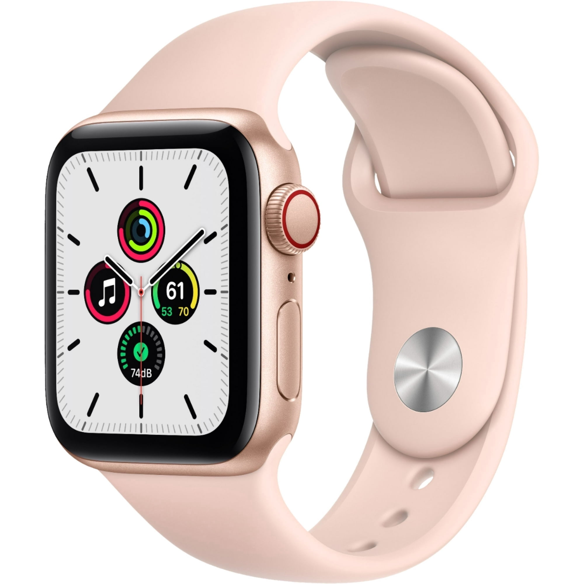 美品AppleWatchSeries6 40mmCellular セルラーピンクサンド M111 Apple Watch Series 6, GPS + Cellular, 40mm Rose Gold Aluminum