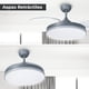 thumbnail image 2 of Ventilador De Techo Retráctil 42", Luz LED, Gris Mate, 3 Aspas, 6 Velocidades, 2 of 5