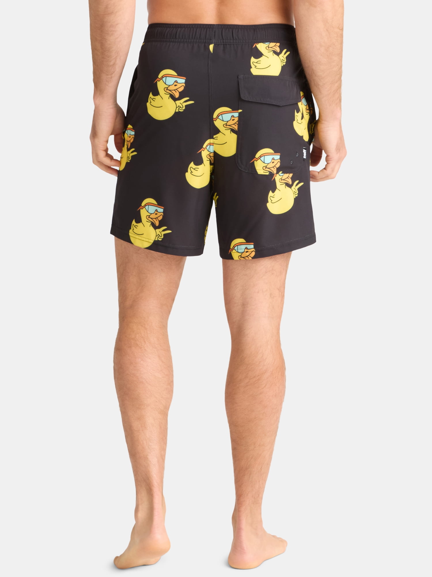 Neff Men's & Big Men's Graphic Swim Trunks, Sizes S-3XL