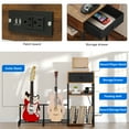thumbnail image 2 of Dextrus Guitar Stand 4 Holder, Storage Drawer and Power Strip, Adjustable Multiple Guitar Stands Floor With Amp Accessories Rack, 2 of 5