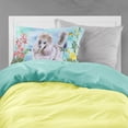 thumbnail image 2 of Carolines Treasures CK1227PILLOWCASE Poodle Spring Fabric Standard Pillowcase, 2 of 2