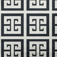 thumbnail image 2 of Simply Daisy 20" x 20" Greek Key Patterned Nautical Indoor/Outdoor Throw Pillow, 2 of 3