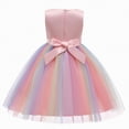 thumbnail image 6 of mgoYE Dresses for Girls Girls Dresses Sequin Flower Girls Party Dress Bridesmaid Ball Gown Wedding Tulle(Pink,8-9 Years), 6 of 8