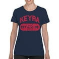 thumbnail image 2 of Officially Licensed Legends Of Lucha Libre Keyra Lucha Libre Mask Design Women's T-shirt, 2 of 3