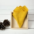 thumbnail image 2 of Spring Notion Linen Blend Pocket Squares for Boys, 2 of 4