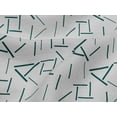 thumbnail image 4 of oneOone Viscose Jersey Fabric Line Geometric Decor Fabric Printed BTY 60 Inch Wide, 4 of 5