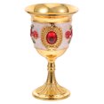 thumbnail image 5 of USHOBE 1Set Goblet Copper Medieval Goblet Suitable For Evening Enjoyment Featuring Retro Style In Gold, 5 of 8