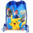 thumbnail image 3 of Bolsa de almacenamiento de Pokémon impermeable, varios colores disponibles, juguetes de Pikachu, bolsas con cordón, decoración de fiesta, regalo de cumpleaños y Navidad para niños, 3 of 5