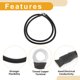 thumbnail image 4 of Ofertas Únicas Cable de Inversor de Batería de 120cm 4AWG Cable de Batería de Cobre Estaño Negro 3/8", 4 of 7