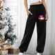 thumbnail image 1 of Ichuanyi liquidación de la cintura elástica para mujeres pantalones de entrenamiento de chándales impresos de moda con bolsillos con bolsillos ICHUANYI WER2023082208346, 1 of 6