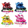 thumbnail image 2 of Graflsoa Patins en Ligne Roses Taille P pour Enfants et Adultes avec Roues Lumineuses en PU et Roulements ABEC-7 - Parfaits pour une Expérience de Patinage Fluide, 2 of 6